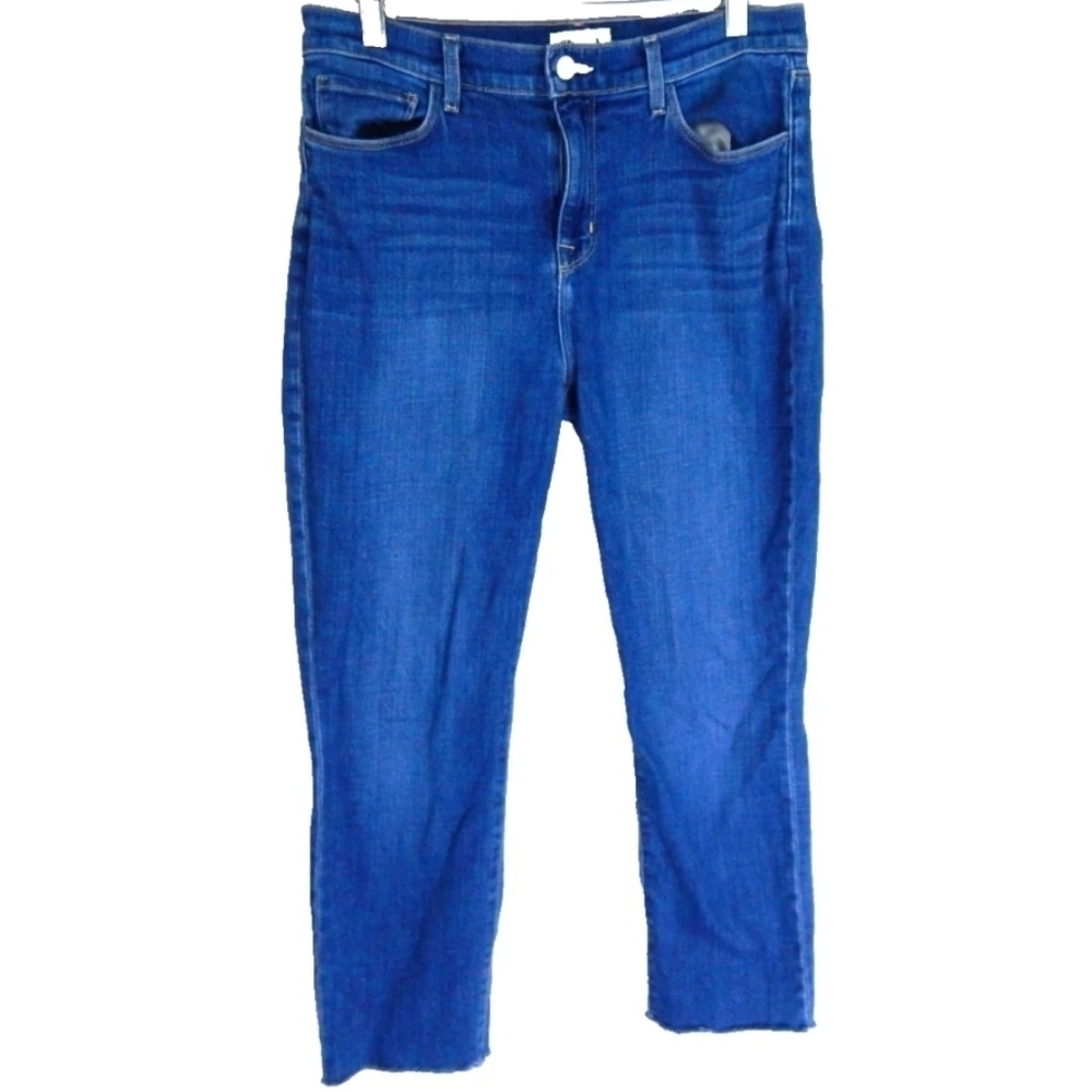 L'Agence Sada Slim Crop Jeans